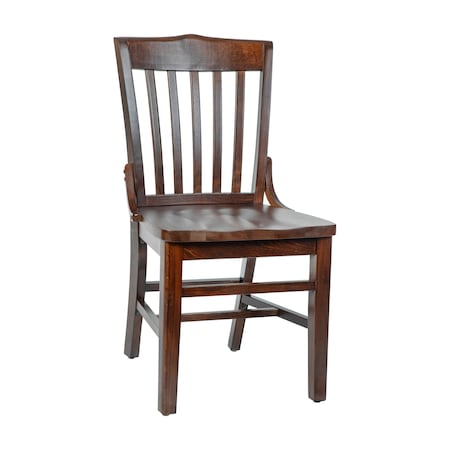 Dining Chair, Hercules, Walnut Wood MPN:XU-DG-W0006-WAL-GG