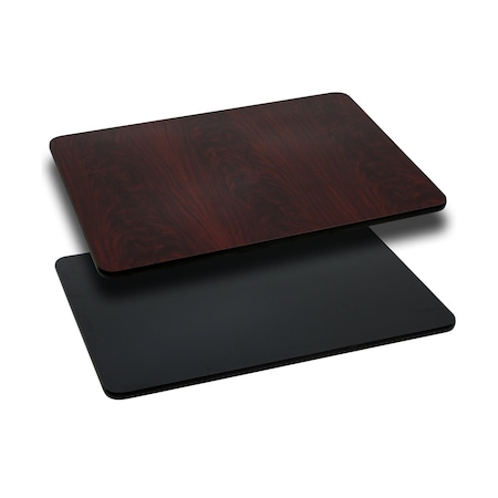 Black/Mahogany Reversible Top, 30 x 42 MPN:XU-MBT-3042-GG