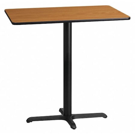 Rectangle Natural Laminate Table, 24