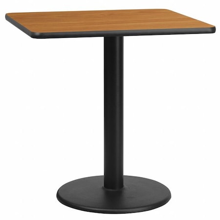 Square Natural Laminate Table, 30