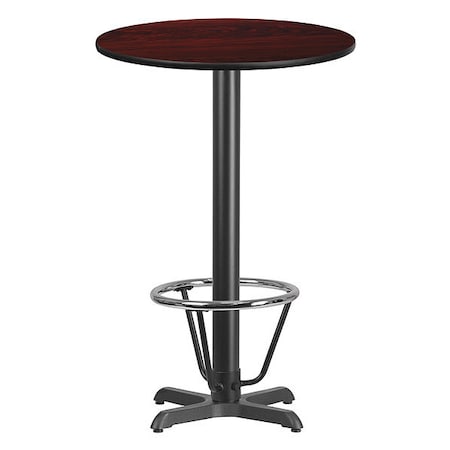 Round Laminate Table, 24
