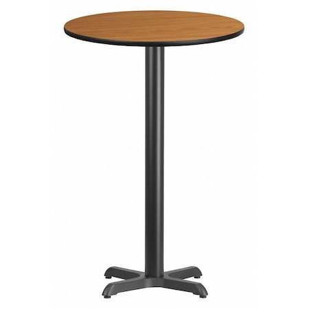 Round Natural Laminate Table, Natural MPN:XU-RD-24-NATTB-T2222B-GG