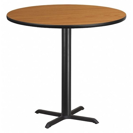 Round Natural Laminate Table, 42