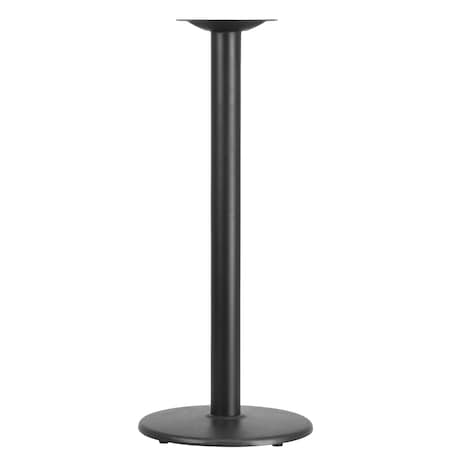Round Restaurant Table Base with 3