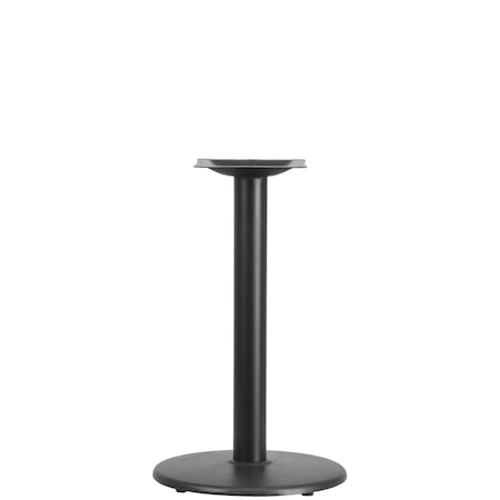 Beverly 18'' Round Restaurant Table Base with 3'' Dia. Table Height Column MPN:XU-TR18-GG
