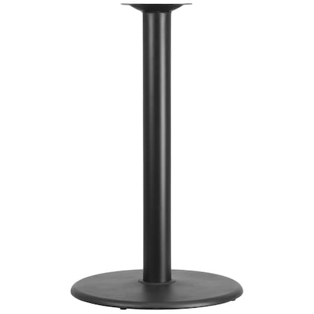Round Restaurant Table Base with 4
