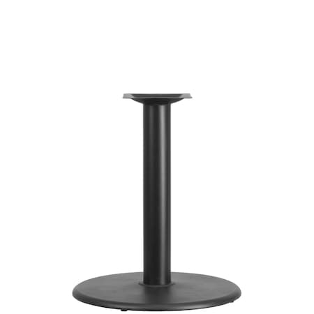 Round Restaurant Table Base with 4