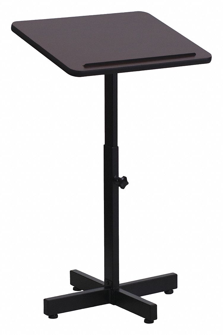 Lectern Mahogany Floor Type MPN:XU-LECTERN-ADJ-GG