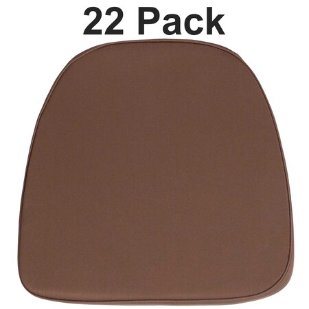 Soft Brown Fabric Chiavari Chair Cushion, PK22 MPN:22-BH-BRN-GG