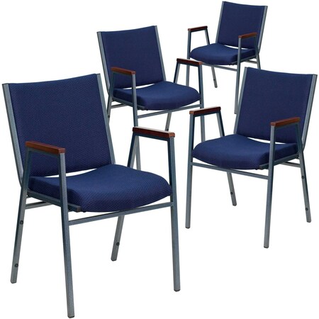Navy Fabric Stack Armchair, PK4 MPN:4-XU-60154-NVY-GG