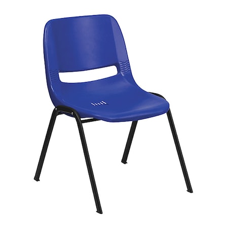 Blue Plastic Stack Chair, PK5 MPN:5-RUT-EO1-BL-GG