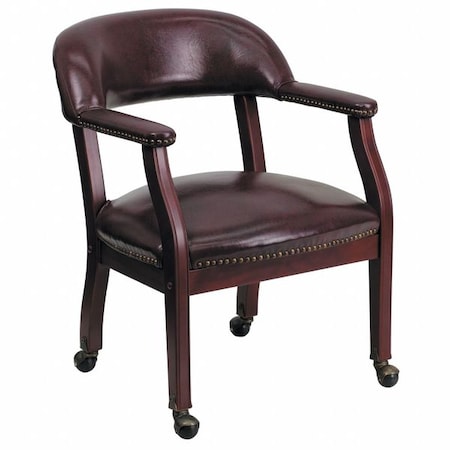 Traditional Luxurious Conference Chair, 24 in W 27