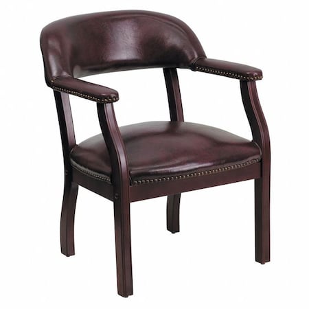 Traditional Luxurious Conference Chair, 24 in W 27