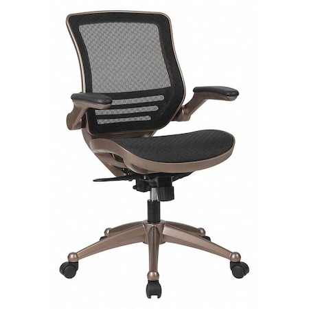 Exec Mesh Chair, Mid-Back, Black MPN:BL-8801X-GG