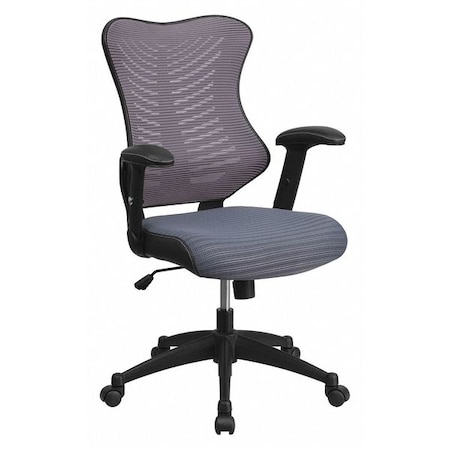 Executive Chair, Gray Seat, Mesh Back MPN:BL-ZP-806-GY-GG