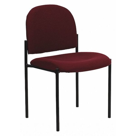 Burgundy Fabric Stack Chair MPN:BT-515-1-BY-GG