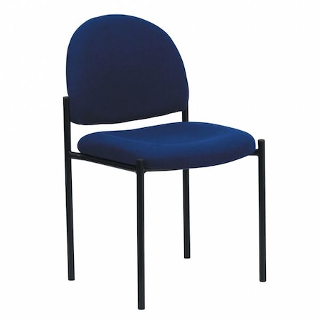 Navy Fabric Stack Chair MPN:BT-515-1-NVY-GG