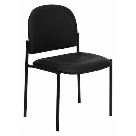 Black Vinyl Stack Chair MPN:BT-515-1-VINYL-GG
