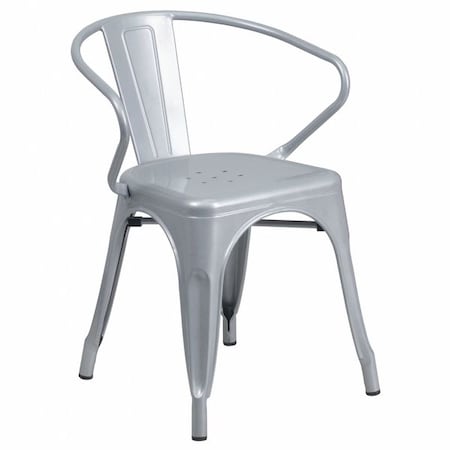 Contemporary Chair, 21-1/2 in W 19