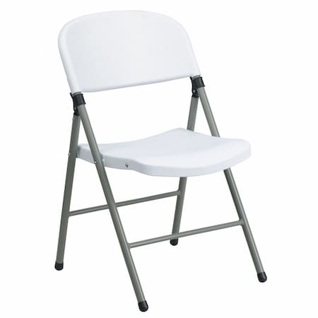 White Plastic Folding Chair MPN:DAD-YCD-70-WH-GG