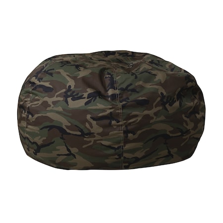 Bean Bag Chair, 42 in W 42