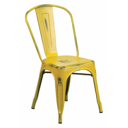 Contemporary Stackable Chair, 17-3/4 in W 20