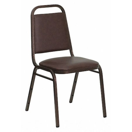 Hercules Banquet Chair, Brown Back, 17-1/2 in W 20-1/4