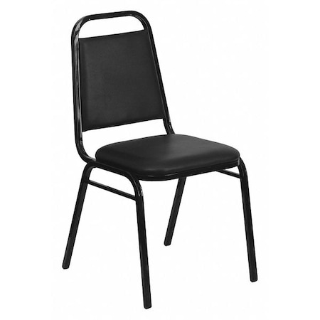 Hercules Banquet Chair, Black Back, 17-1/2 in W 20-1/4