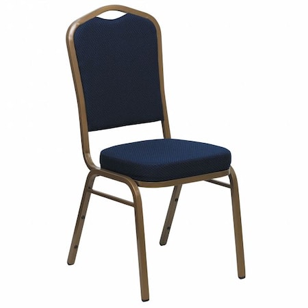 Hercules Banquet Chair, Blue Back, 17-1/4 in W 20-1/4
