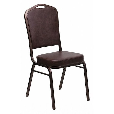 Hercules Banquet Chair, Brown Back, 17-1/4 in W 20-1/4