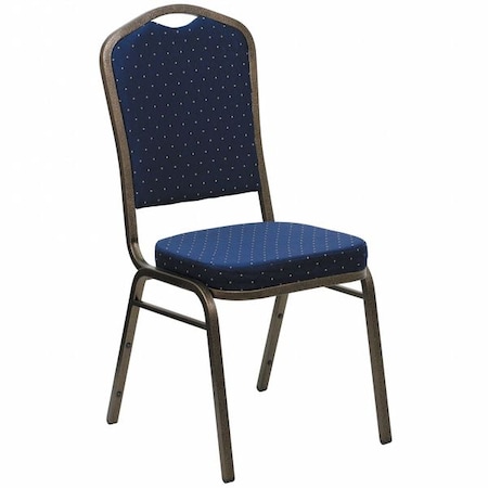 Hercules Banquet Chair, Blue Back, 17-1/4 in W 20-1/4