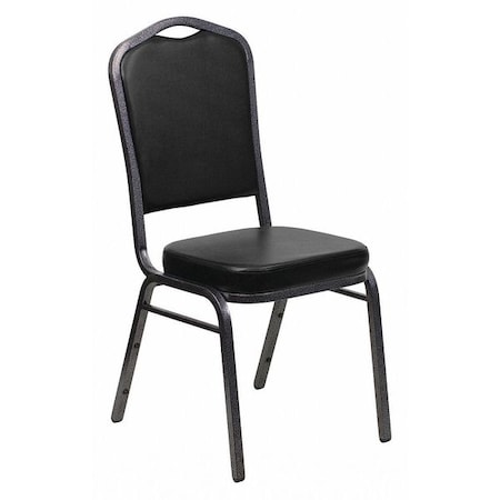 Hercules Banquet Chair, Black Back, 17-1/4 in W 20-1/4