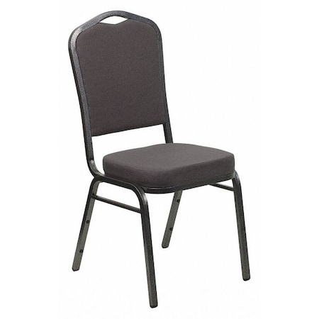 Hercules Banquet Chair, Gray Back, 17-1/4 in W 20-1/4