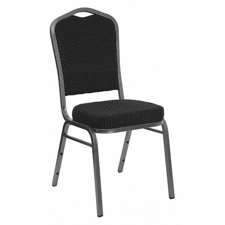 Hercules Banquet Chair, Black Back, 17-1/4 in W 20-1/4