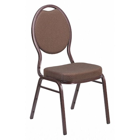 Hercules Banquet Chair, Brown Back, 17-1/2 in W 21