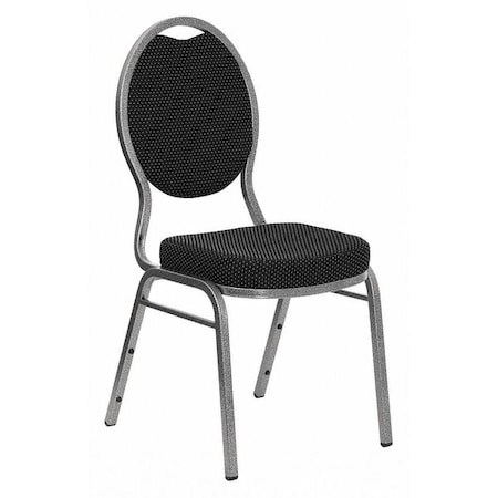 Hercules Banquet Chair, Black Back, 17-1/2 in W 21