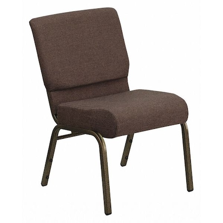 Hercules Church Chair, Brown Back, 21-1/4 in W 25