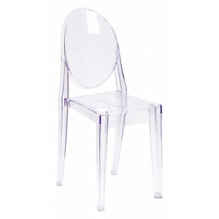 Clear Stacking Side Chair MPN:FH-111-APC-CLR-GG