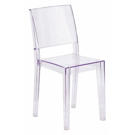 Phantom Series Transparent Stacking Side Chair MPN:FH-121-APC-GG