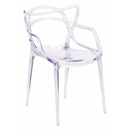 Clear Stacking Side Chair MPN:FH-173-APC-GG