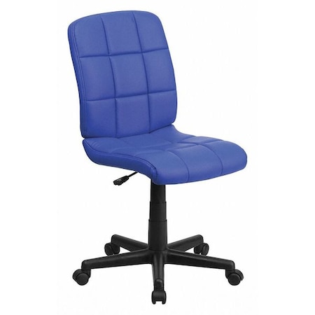 Vinyl Contemporary Chair, 16-3/4