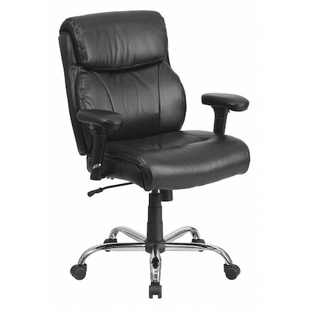 Hercules Task Office Chair, Black Back, 29-1/2 in W 29