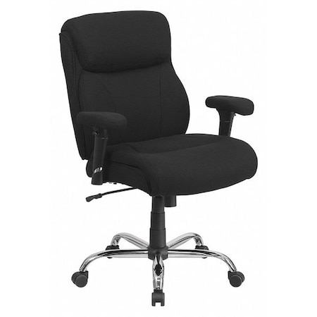 Hercules Task Office Chair, Black Back, 29-1/2 in W 29