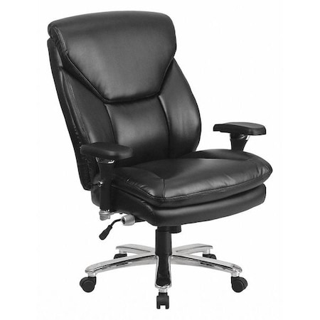 Hercules Office Chair, Black Back, 32-3/4 in W 34