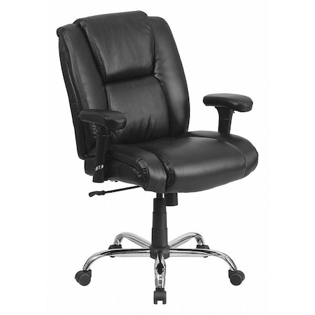 Hercules Task Office Chair, Black Back, 29-1/4 in W 30