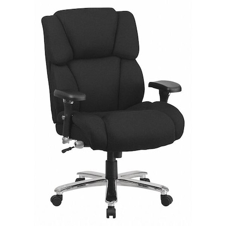 Hercules Office Chair, Black Back, 30 in W 34