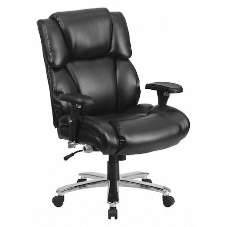 Hercules Office Chair, Black Back, 30 in W 34