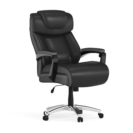 Hercules Office Chair, Black Back, 30 in W 33