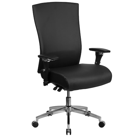 Hercules Office Chair, Black Back, 28-1/2 in W 25