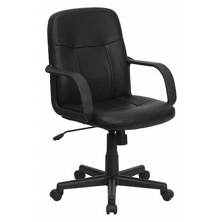 Executive Chair, Black Seat, Vinyl Back MPN:H8020-GG